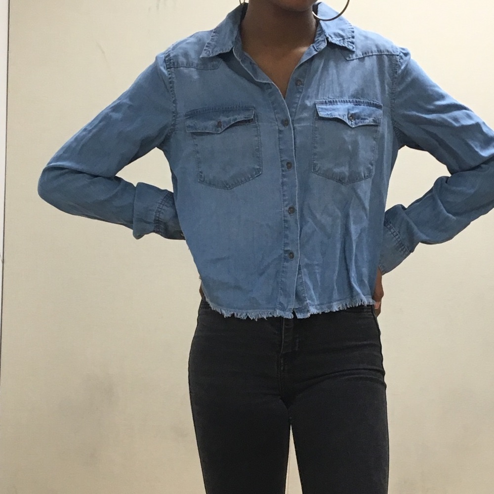 Denim Button Up Mossimo Supply Co.